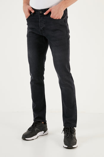 Buratti Pamuklu Normal Bel Regular Fit Jeans Erkek Kot Pantolon 6440303 FÜME
