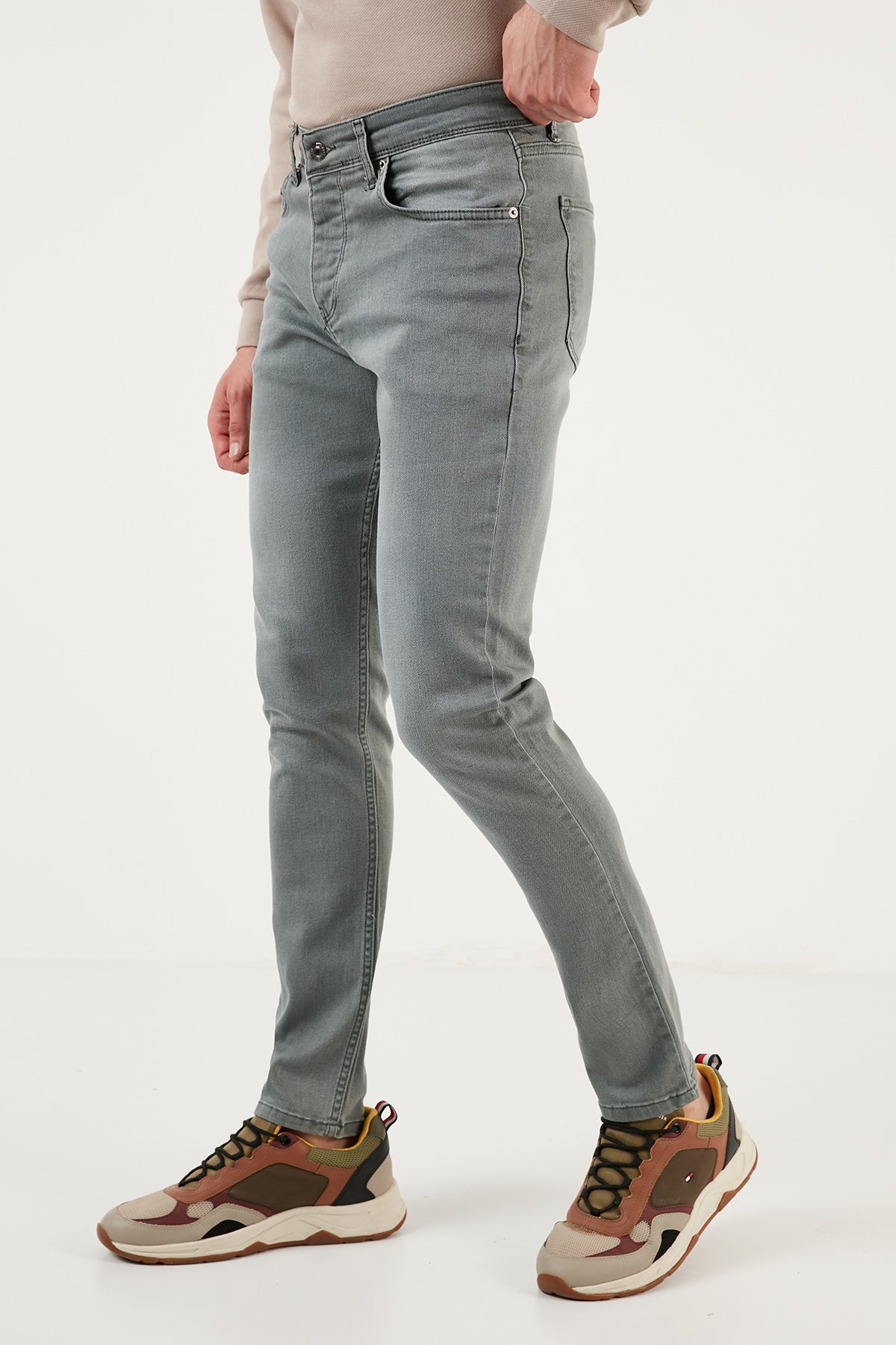 Buratti Pamuklu Normal Bel Regular Fit Jeans Erkek Kot Pantolon 6440303 HAKİ