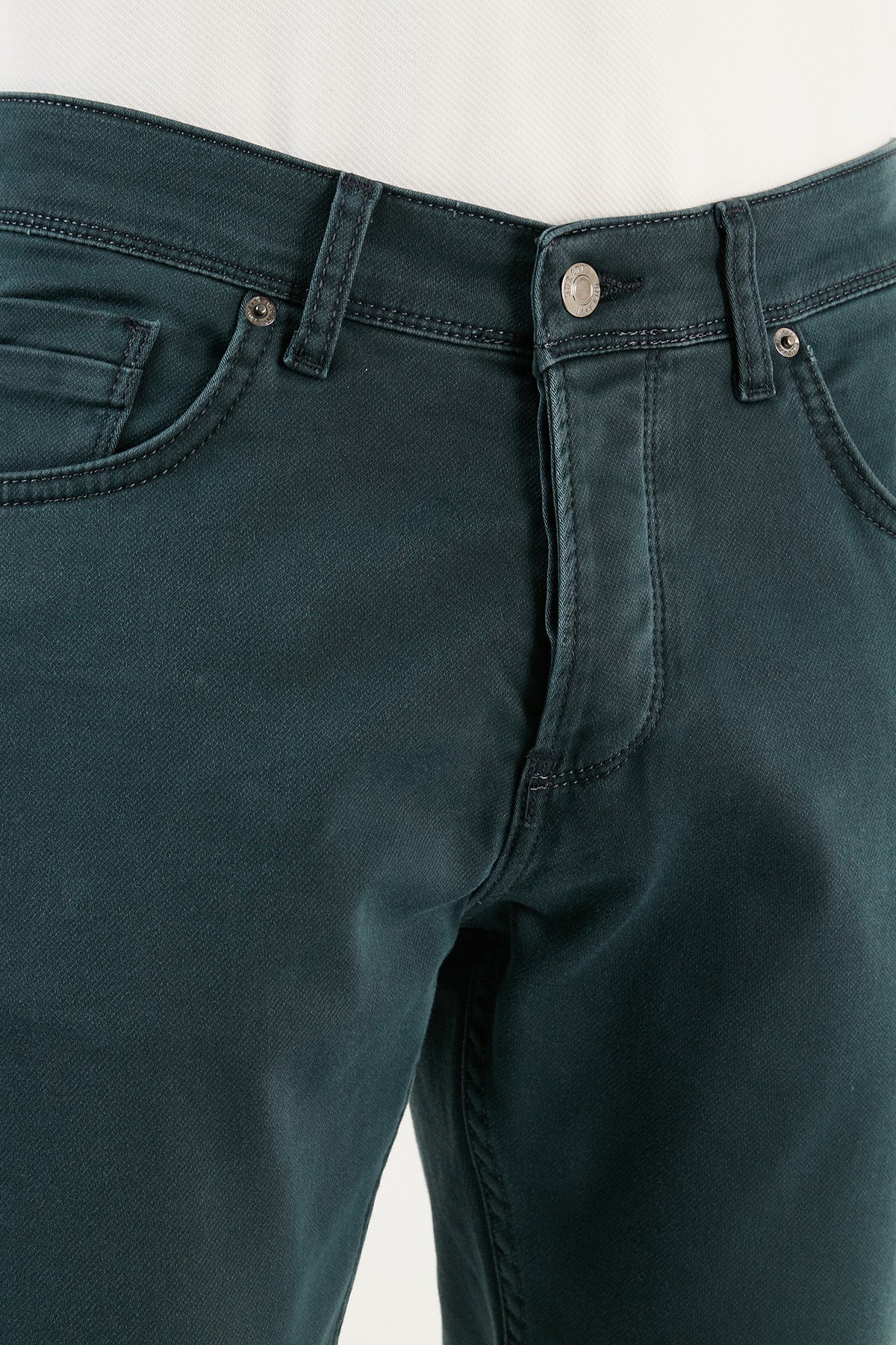 Buratti Pamuklu Normal Bel Regular Fit Jeans Erkek Kot Pantolon 6440304 PETROL