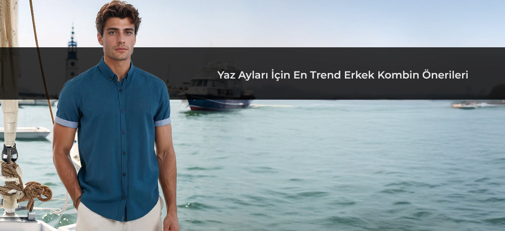 Yaz Ayları İçin En Trend Erkek Kombin Önerileri