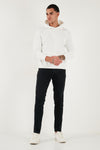 Buratti Pamuklu Slim Fit Normal Bel Dar Paça Jeans Erkek Kot Pantolon 1115C14NAPOLI SİYAH