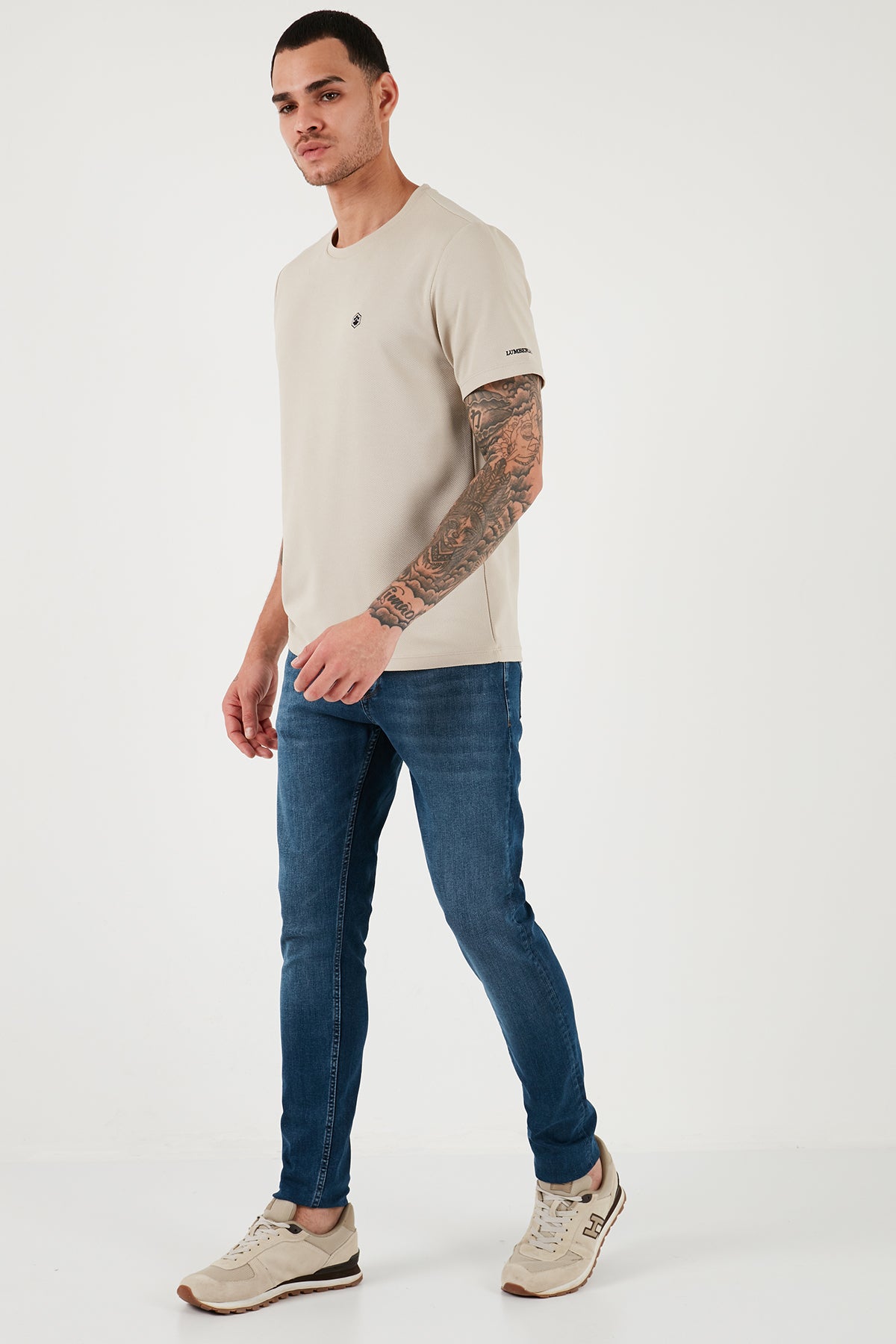 Buratti Pamuklu Normal Bel Slim Fit Dar Paça Jeans Erkek Kot Pantolon 1122J107NAPOLI LACİVERT