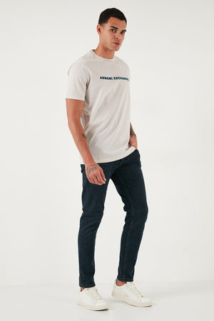 Buratti Streç Pamuklu Slim Fit Normal Bel Dar Paça Jeans Erkek Kot Pantolon 1124C46NAPOLI MAVİ