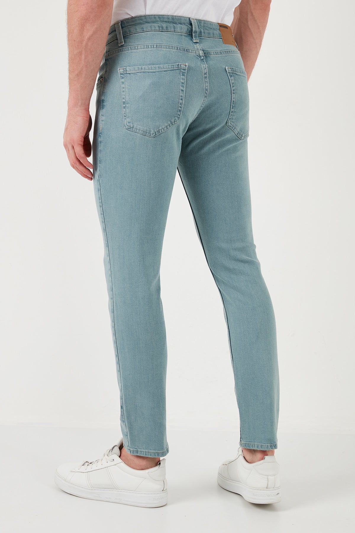 Buratti Normal Bel Regular Fit Boru Paça Jeans Erkek Kot Pantolon 2208J104PARMA YEŞİL