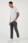 Buratti Normal Bel Regular Fit Boru Paça Jeans Erkek Kot Pantolon 2210J121PARMA GRİ