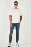 Buratti Pamuklu Regular Fit Normal Bel Boru Paça Jeans Erkek Kot Pantolon 2211C02PARMA MAVİ