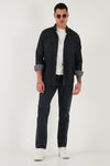 Buratti Pamuklu Comfort Fit Normal Bel Boru Paça Jeans Erkek Kot Pantolon 4400C21TEXAS SİYAH