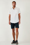 Buratti Pamuklu Slim Tapered Bermuda Erkek Şort 4503S67SMILANO İNDİGO