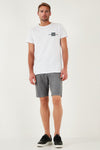 Buratti Pamuklu Slim Tapered Bermuda Erkek Şort 4503S67SMILANO GRİ