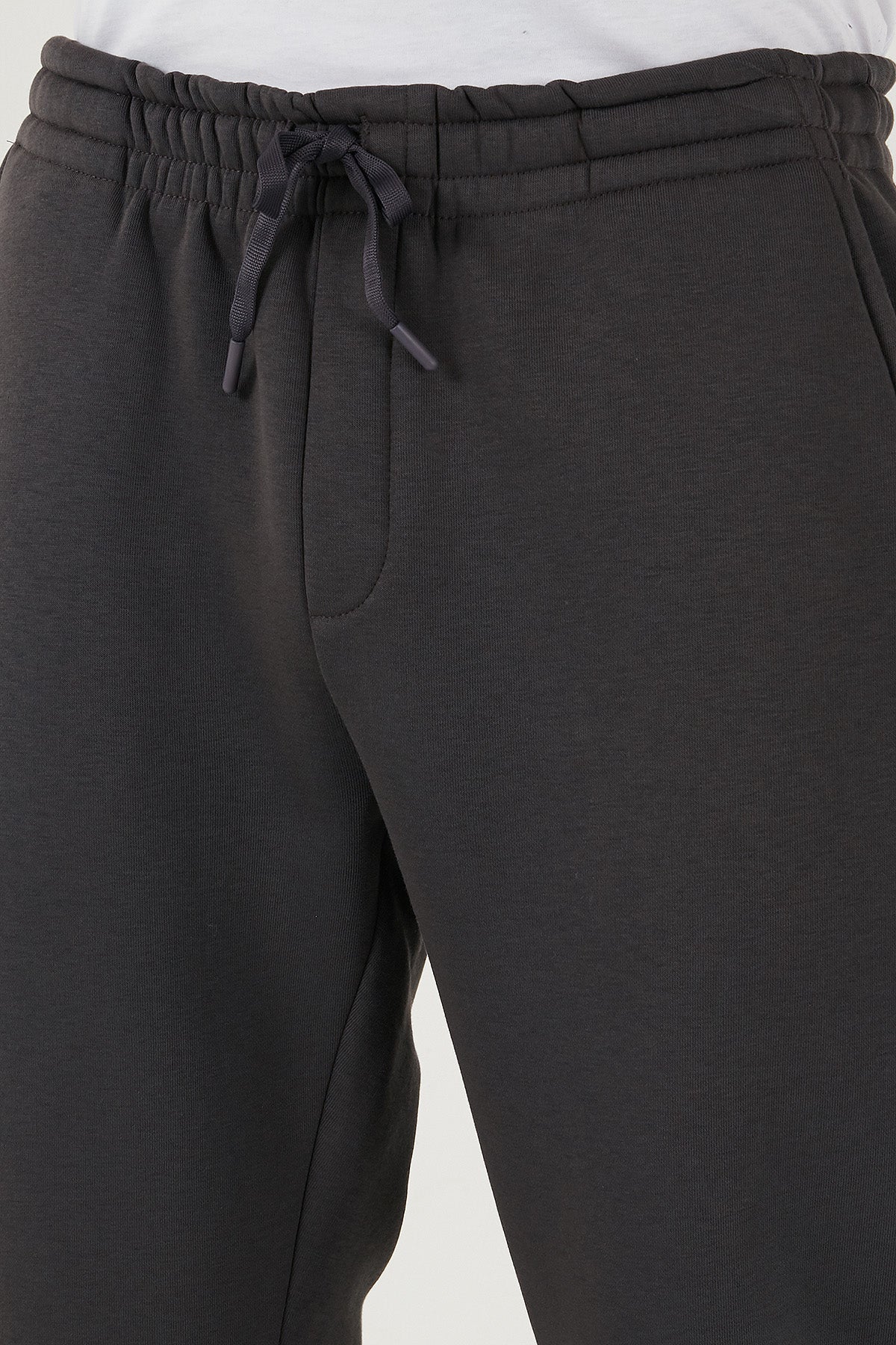 Buratti Pamuklu Regular Fit Normal Bel Şardonlu Erkek Eşofman Altı 5908040 ANTRASİT