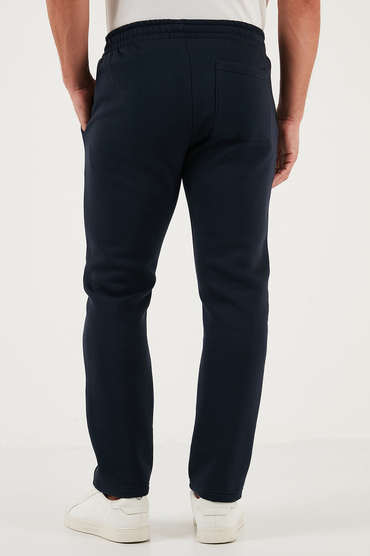 Buratti Pamuklu Regular Fit Normal Bel Şardonlu Erkek Eşofman Altı 5908040 KOYU LACİVERT