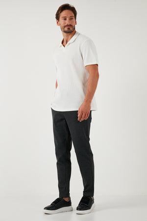 Buratti Slim Fit Normal Bel Düz Paça Erkek Pantolon 6135549 ANTRASİT