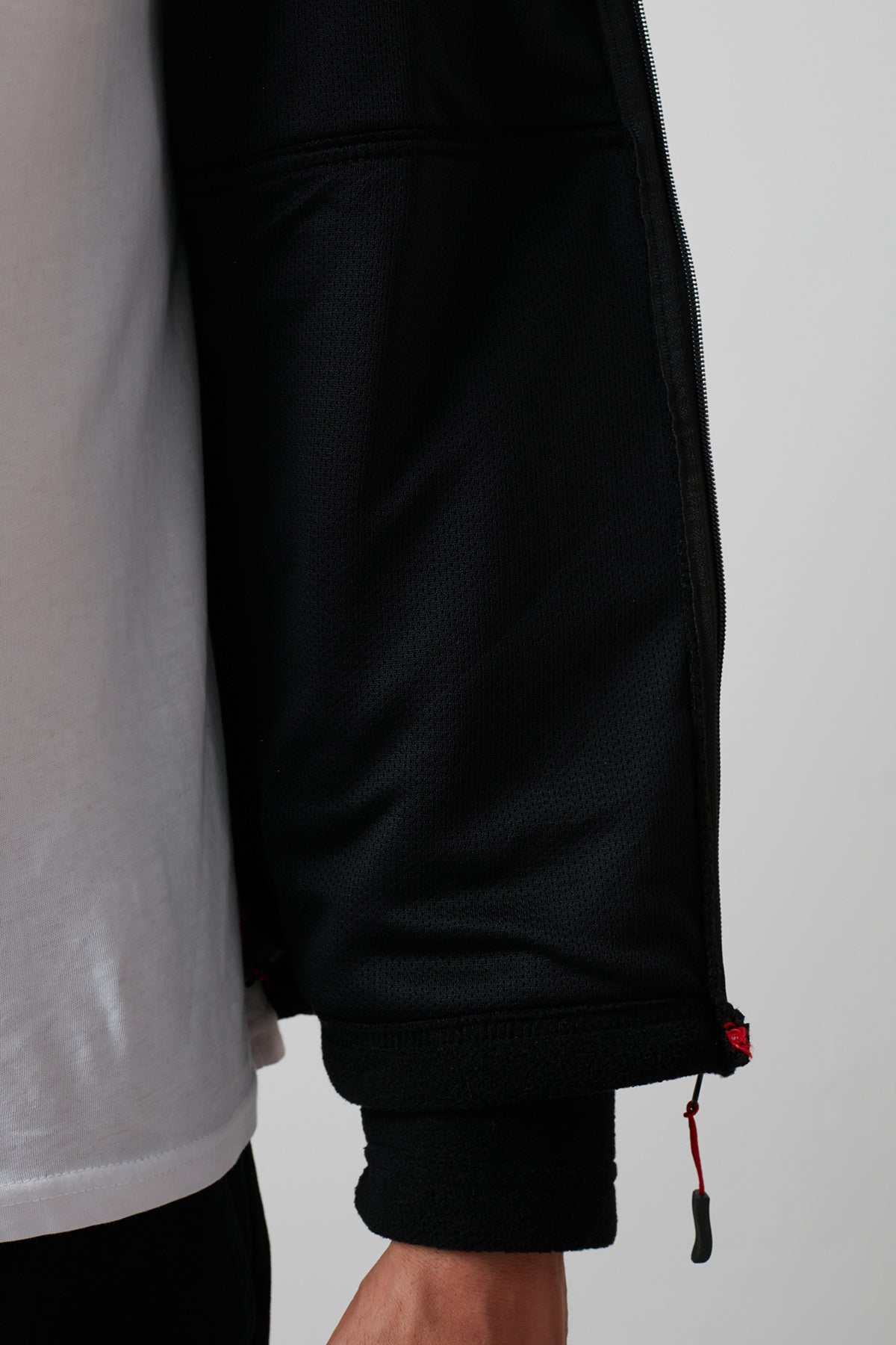 Buratti Kapüşonlu Dik Yaka Şardonlu Slim Fit Erkek Sweat 5655268 SİYAH-SİYAH