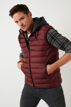 Buratti Erkek Yelek 5852020 BORDO
