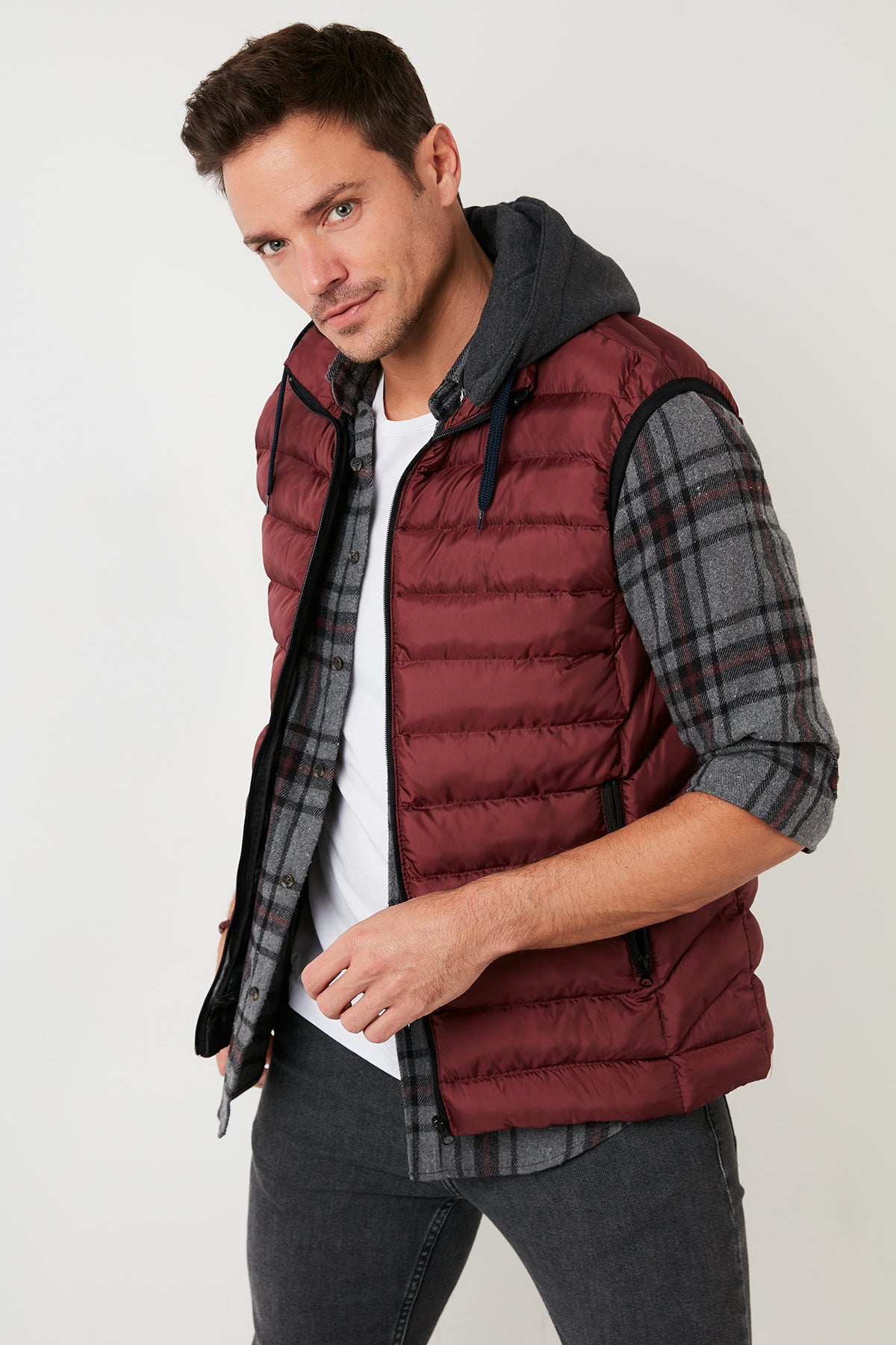 Buratti Erkek Yelek 5852020 BORDO