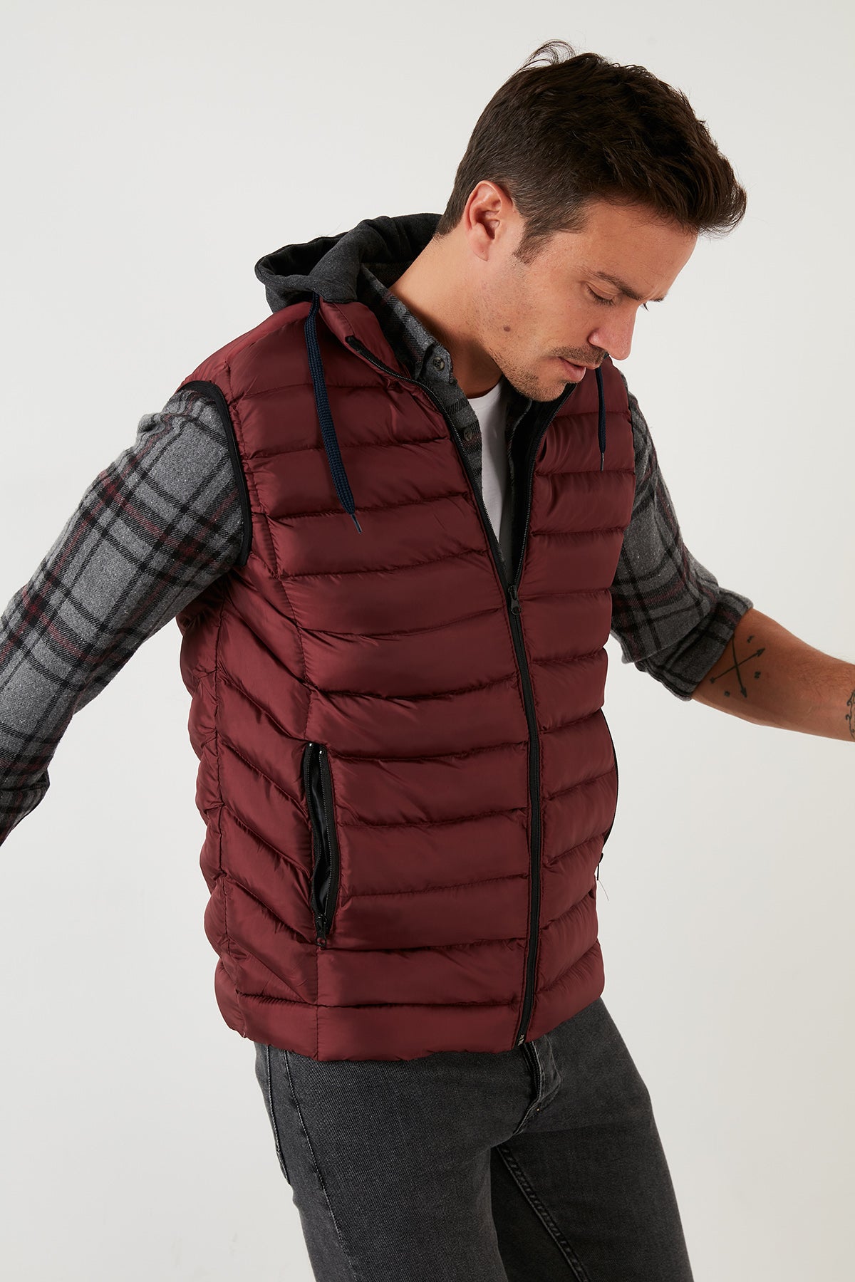 Buratti Erkek Yelek 5852020 BORDO