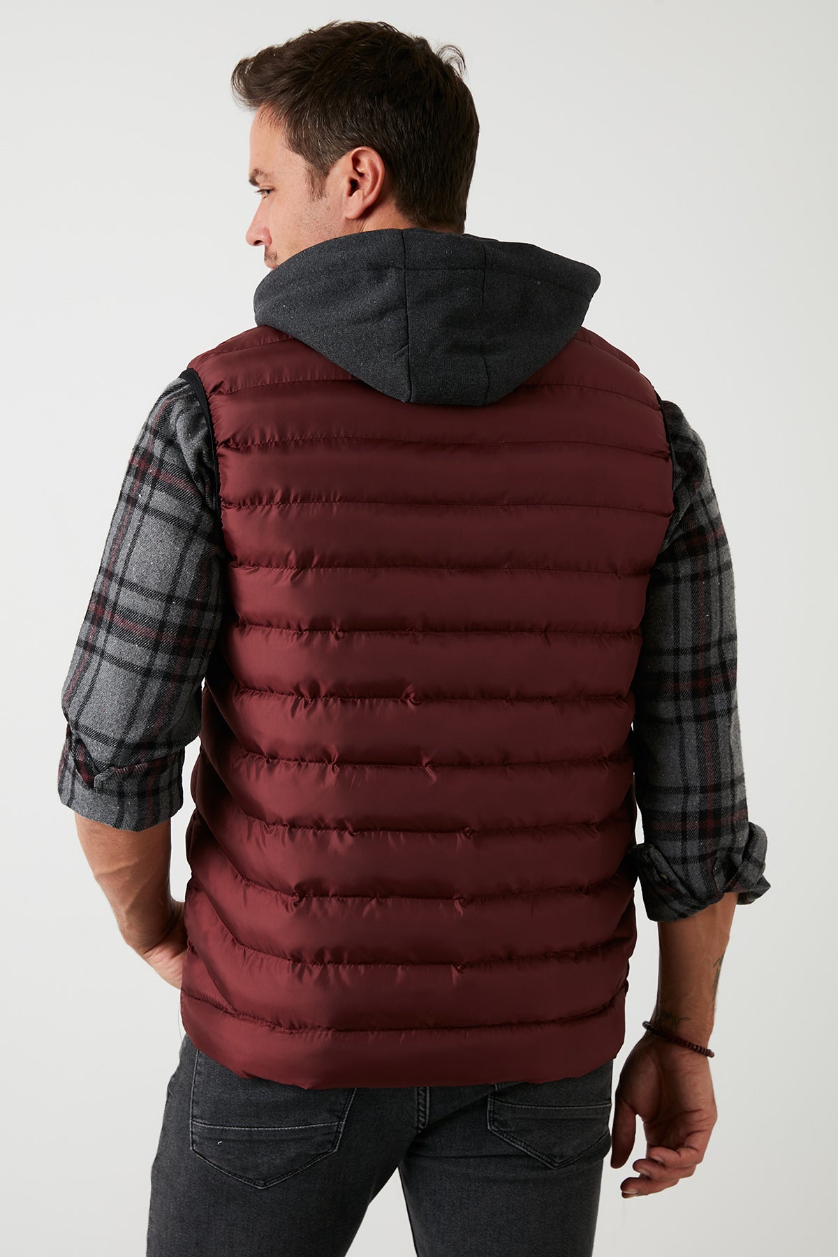 Buratti Erkek Yelek 5852020 BORDO