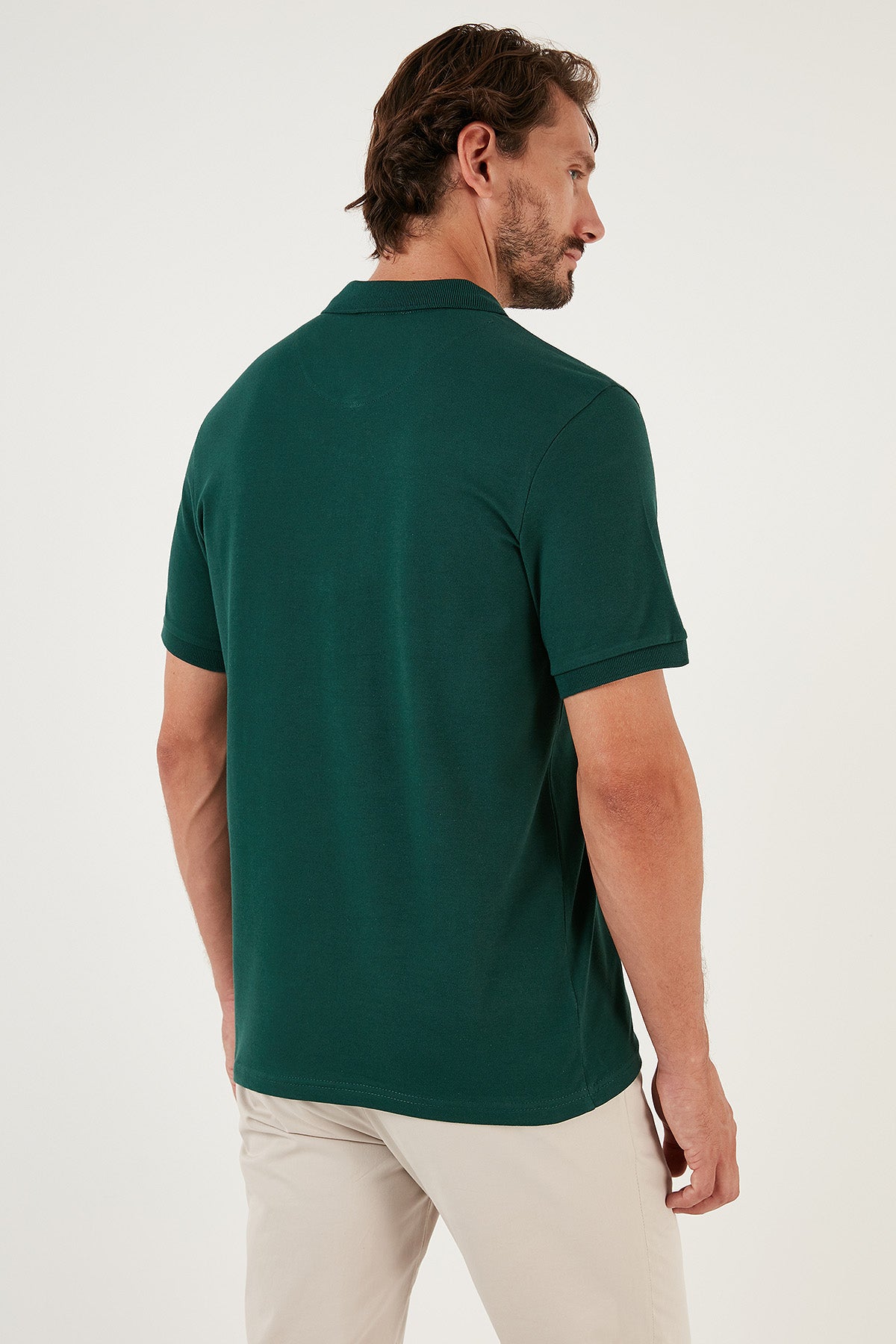 Buratti Pamuklu Regular Fit Düğmeli Erkek Polo Yaka T Shirt 4362050 NEFTİ