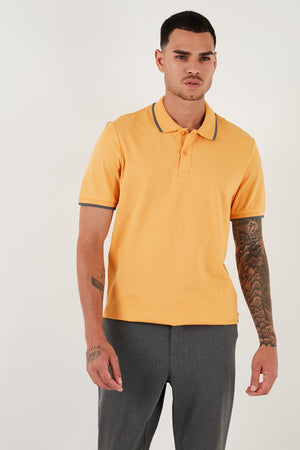 Buratti Pamuklu Regular Fit Erkek Polo Yaka T Shirt 5902063 HARDAL