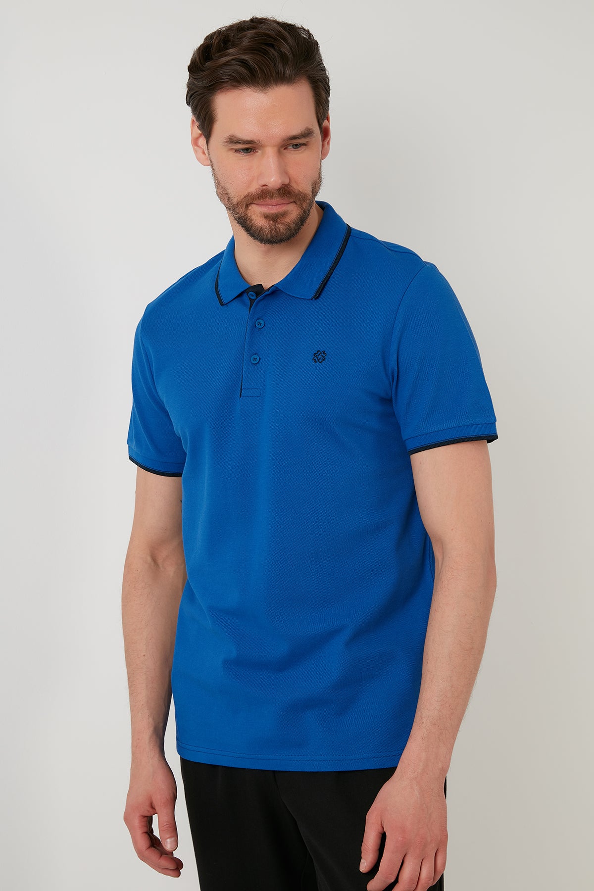 Buratti % 100 Pamuk Düğmeli Slim Fit Erkek Polo Yaka T Shirt 5902118 SAKS