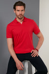 Buratti Regular Fit Pamuklu Erkek Polo Yaka T Shirt 5902141 KIRMIZI