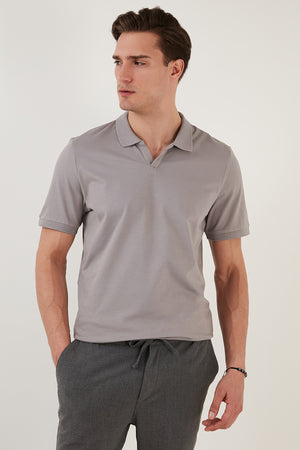 Buratti Regular Fit Pamuklu Erkek Polo Yaka T Shirt 5902141 TAŞ