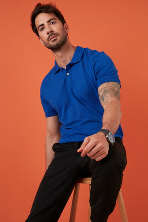 Buratti Regular Fit Düğmeli % 100 Pamuklu Erkek Polo Yaka T Shirt 5902325 SAKS