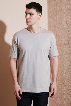Buratti Pamuklu Regular Fit Bisiklet Yaka Erkek T Shirt 5902948 TAŞ
