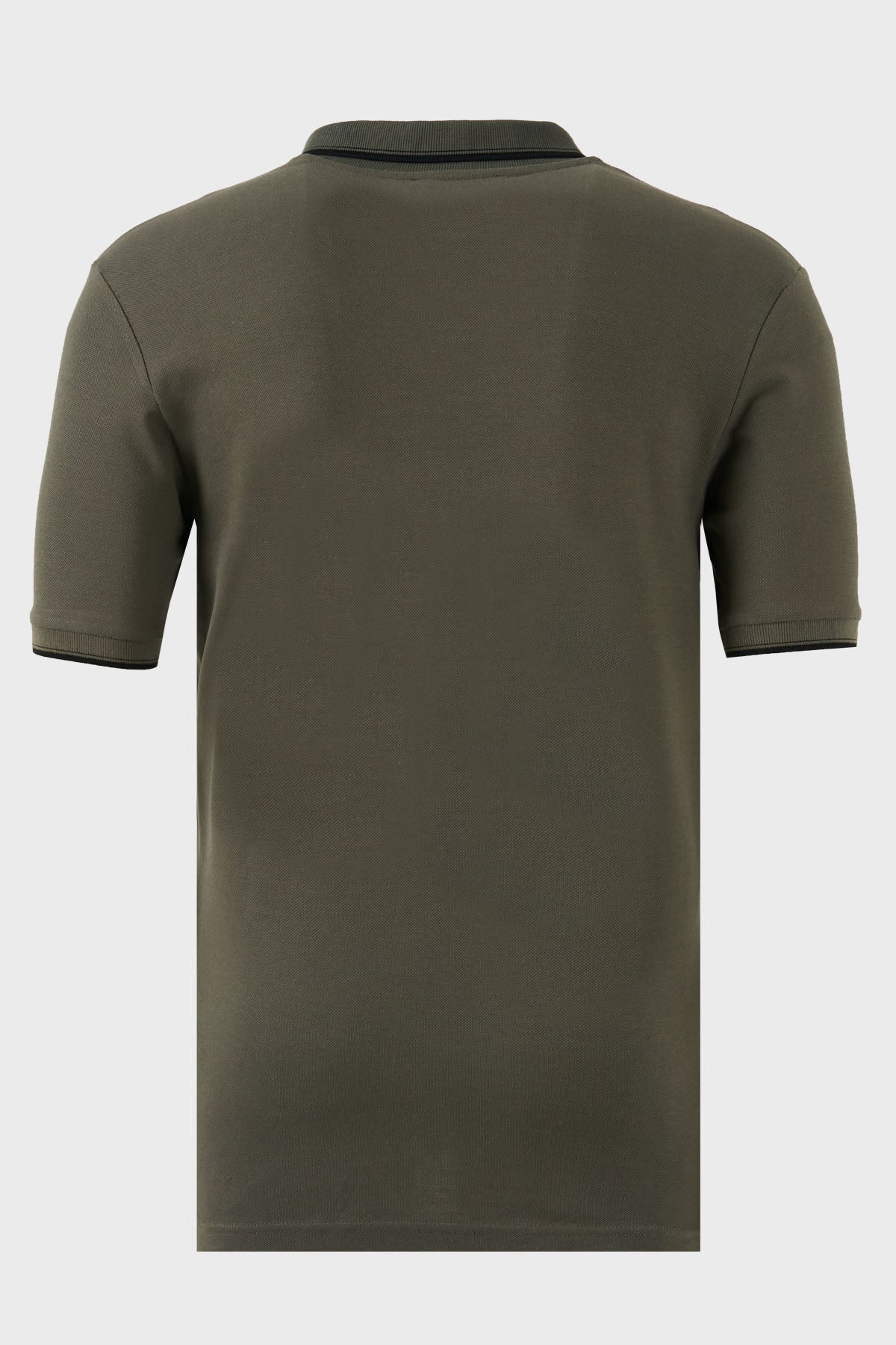 Buratti Pamuklu Regular Fit Şerit Detaylı Erkek Polo Yaka T Shirt 5902964 HAKİ