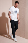 Buratti Streç Regular Fit Normal Bel Düz Paça Jogger Erkek Pantolon CF25617801 SİYAH