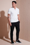 Buratti Streç Regular Fit Normal Bel Düz Paça Jogger Erkek Pantolon CF25617953 SİYAH