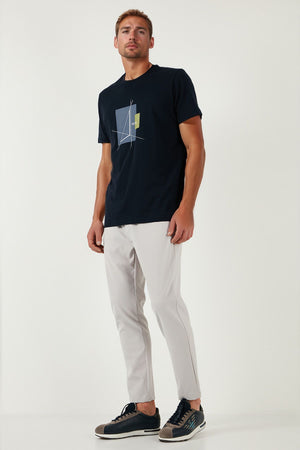 Buratti Streç Regular Fit Normal Bel Düz Paça Jogger Erkek Pantolon CF25617953 GRİ
