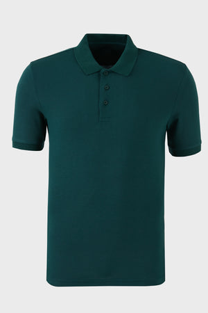 Buratti Pamuklu Regular Fit Düğmeli Polo Yaka 3'lü Paket Erkek T Shirt 5902127S3 Antrasit-Haki-Yeşil