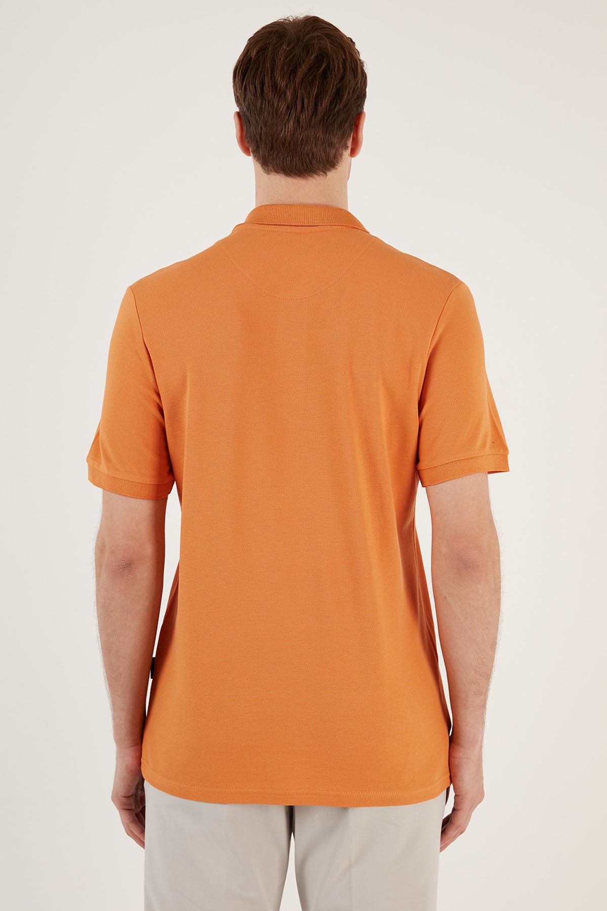 Buratti Pamuklu Regular Fit Düğmeli Polo Yaka 5'li Paket Erkek T Shirt 5902127S5 Beyaz-Hardal-İndigo-Tarçın-Gül