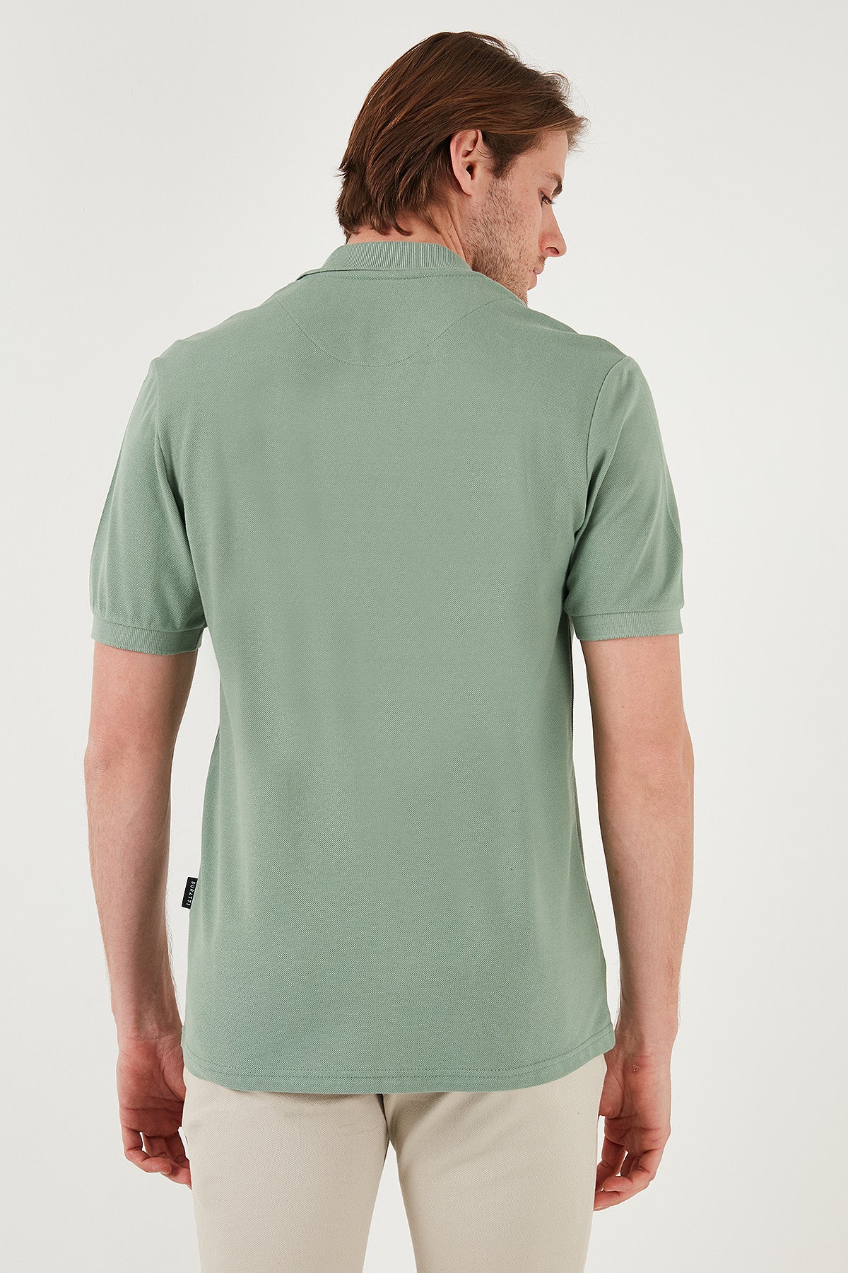 Buratti Pamuklu Regular Fit Düğmeli Polo Yaka 5'li Paket Erkek T Shirt 5902127S5 Vişne-Hardal-Benetton-Elma Yeşili-Koyu Mavi