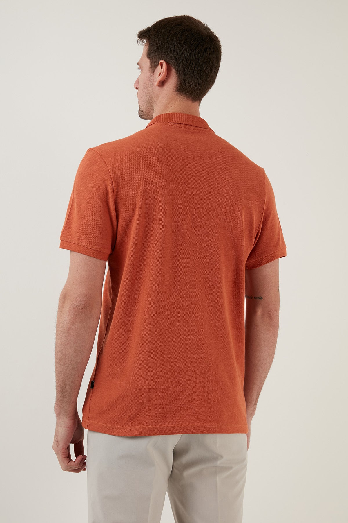 Buratti Pamuklu Regular Fit Düğmeli Polo Yaka 5'li Paket Erkek T Shirt 5902127S5 Koyu Mavi-Kül-İndigo-Siyah-Tarçın