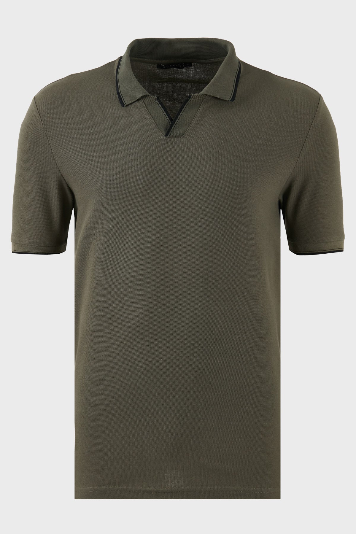 Buratti Pamuklu Regular Fit 3'lü Paket Erkek Polo Yaka T Shirt 590296415S3 SİYAH-BEYAZ-HAKİ
