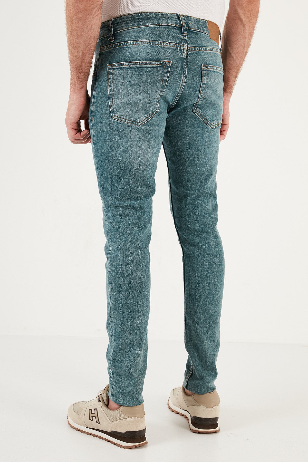 Buratti Pamuklu Normal Bel Dar Paça Slim Fit Jeans Erkek Kot Pantolon 1115J09NAPOLI MAVİ