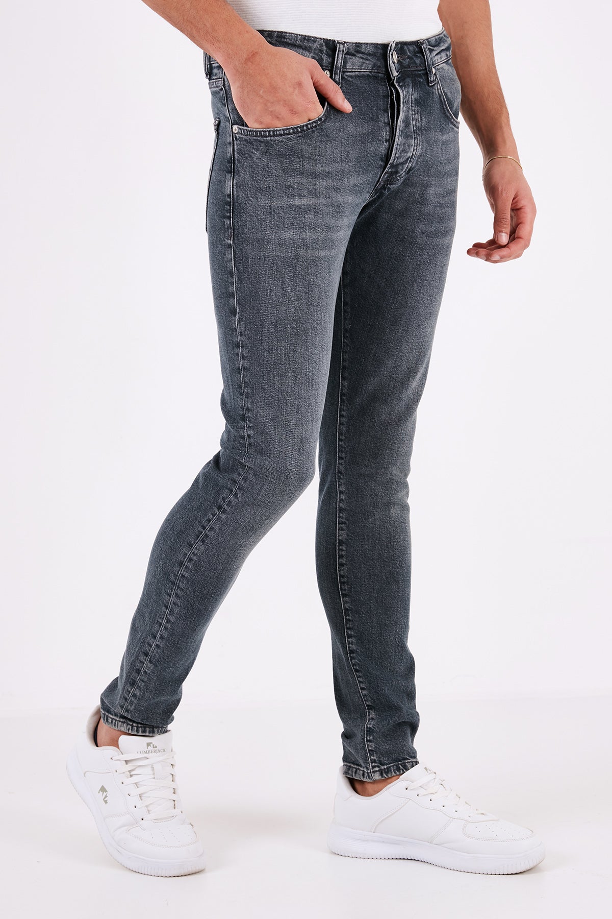Buratti Pamuklu Normal Bel Slim Fit Dar Paça Jeans Erkek Kot Pantolon 1115J85NAPOLI MAVİ