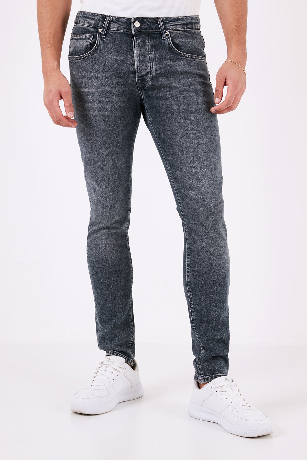 Buratti Pamuklu Normal Bel Slim Fit Dar Paça Jeans Erkek Kot Pantolon 1115J85NAPOLI MAVİ