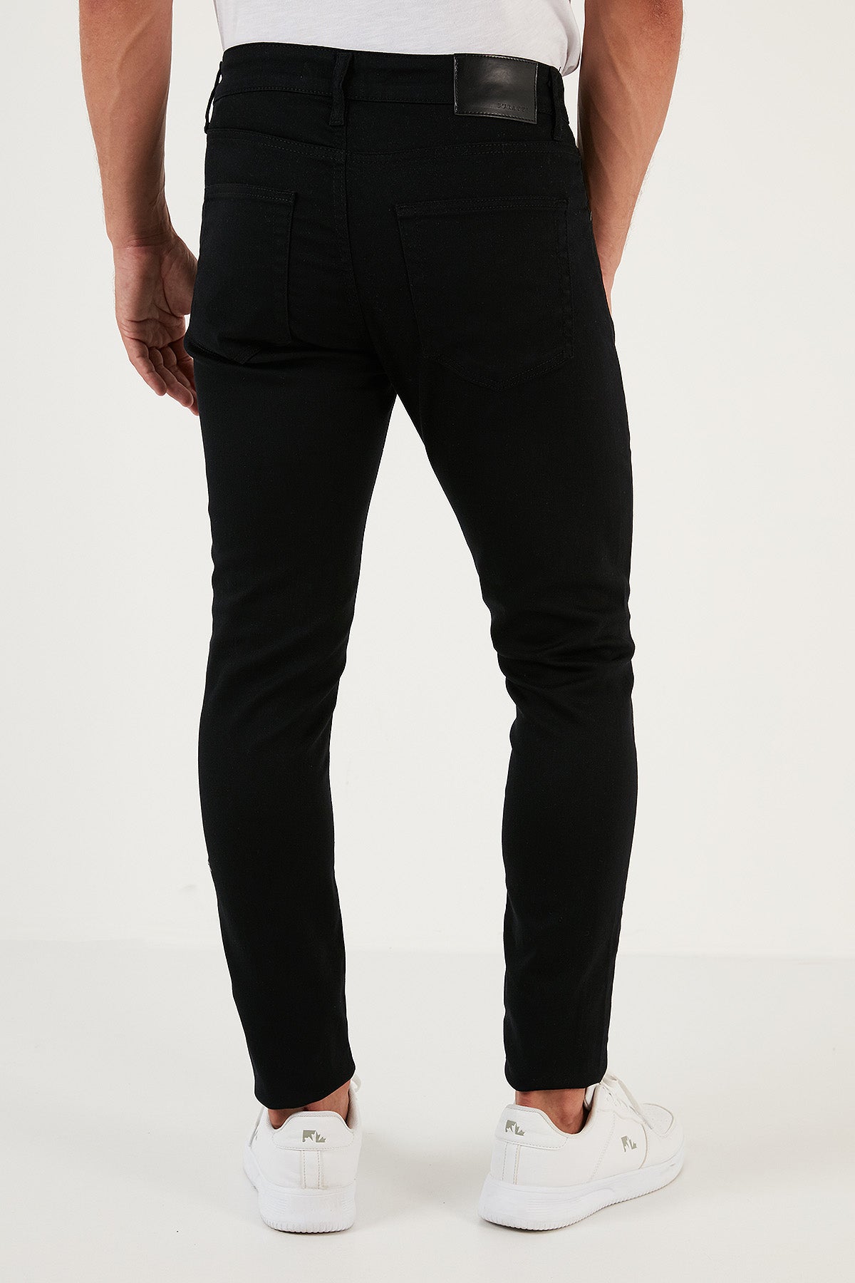 Buratti Pamuklu Normal Bel Dar Paça Slim Fit Jeans Erkek Kot Pantolon 1120J01NAPOLI SİYAH