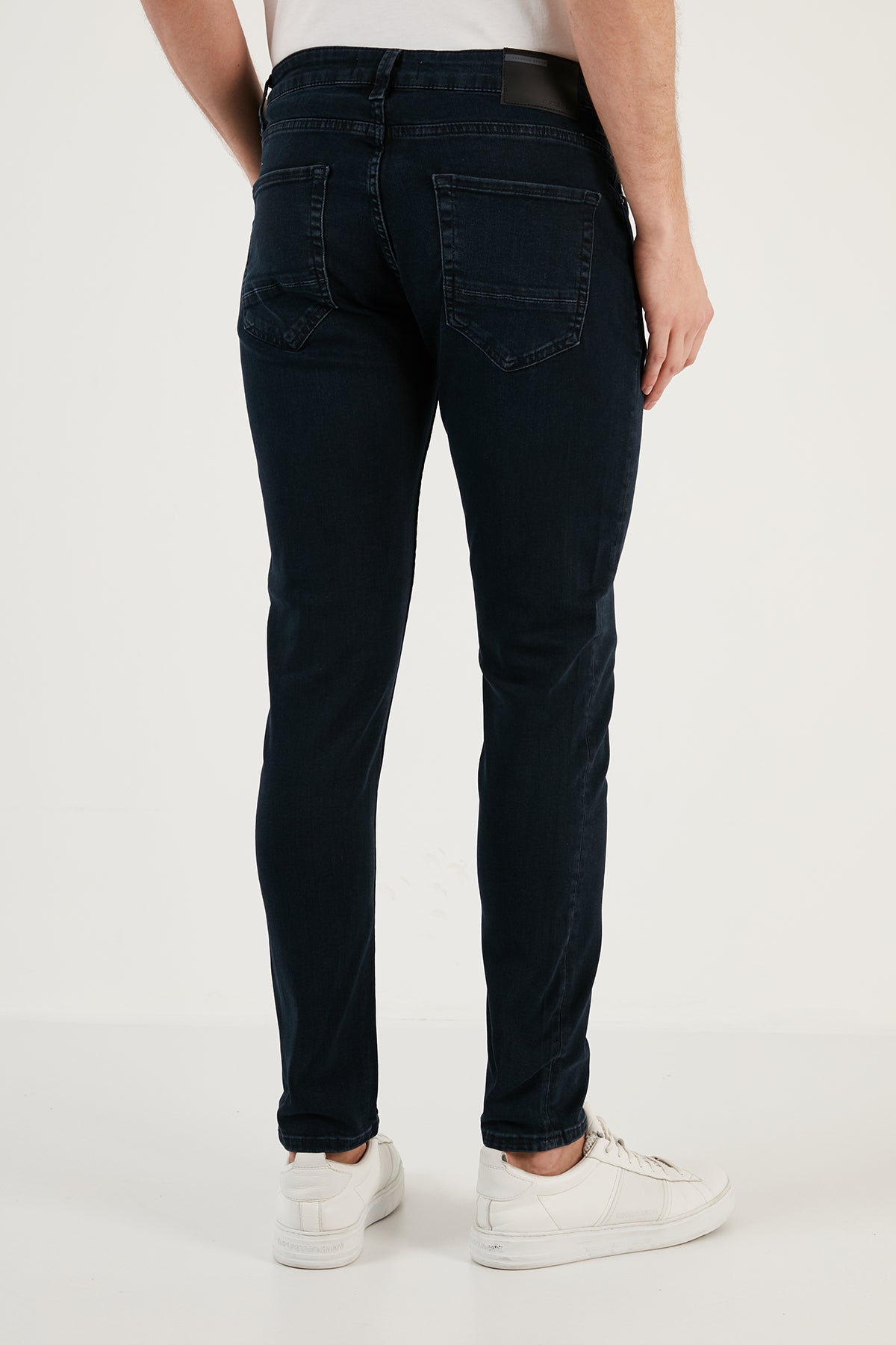 Buratti Pamuklu Normal Bel Slim Fit Dar Paça Jeans Erkek Kot Pantolon 1130J59NAPOLI LACİVERT