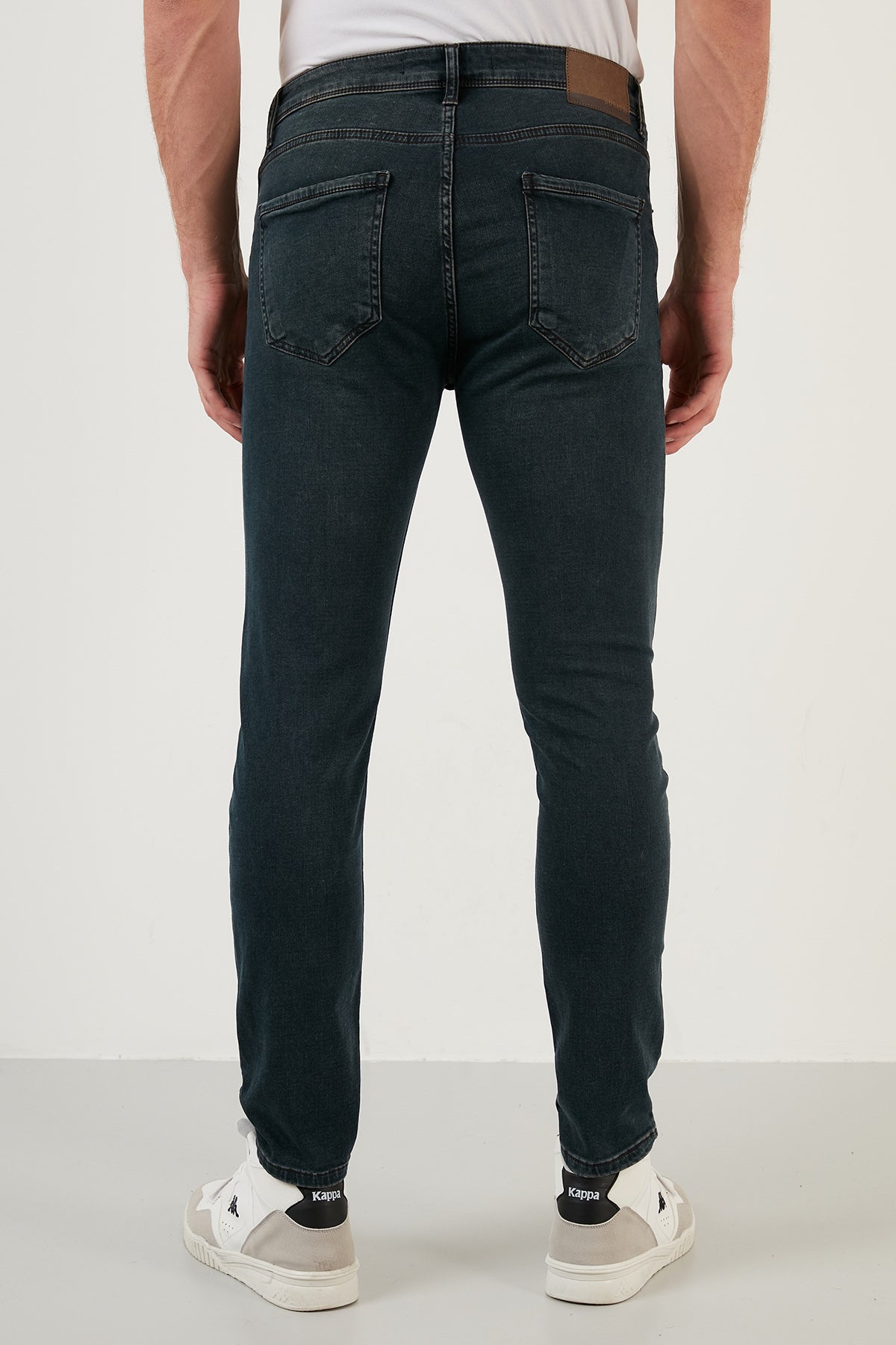 Buratti Pamuklu Yüksek Bel Slim Fit Dar Paça Jeans Erkek Kot Pantolon 3005H136TOKYO LACİVERT