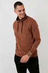 Buratti Pamuklu Dik Yaka Slim Fit Erkek Sweat 5905032 VİZON