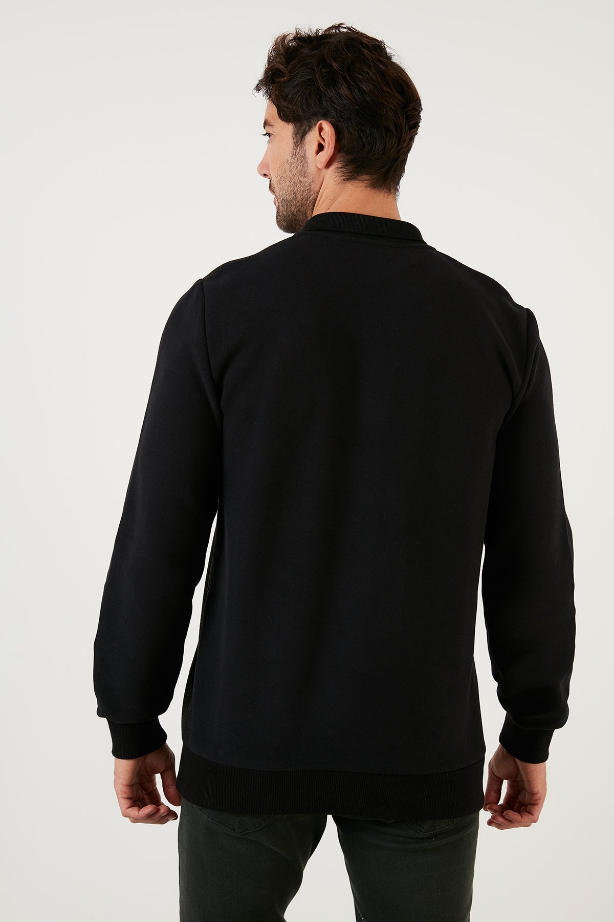 Buratti Pamuklu Regular Fit Polo Yaka Erkek Sweat 5905040 HAKİ