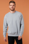 Buratti Regular Fit Bisiklet Yaka Pamuklu Erkek Sweat 59052721 AÇIK GRİ