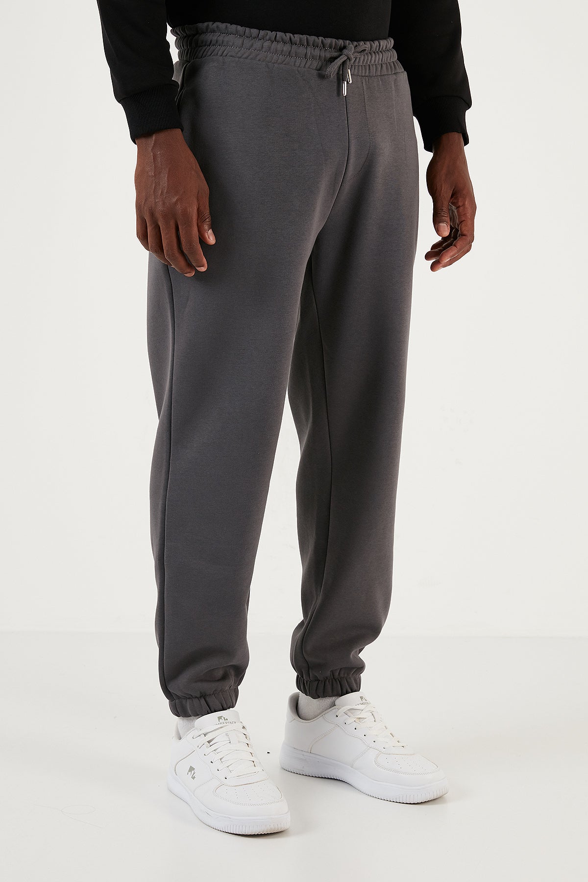 Buratti Pamuklu Belden Bağlamalı Relaxed Fit Jogger Erkek Eşofman Altı 5908015 ANTRASİT