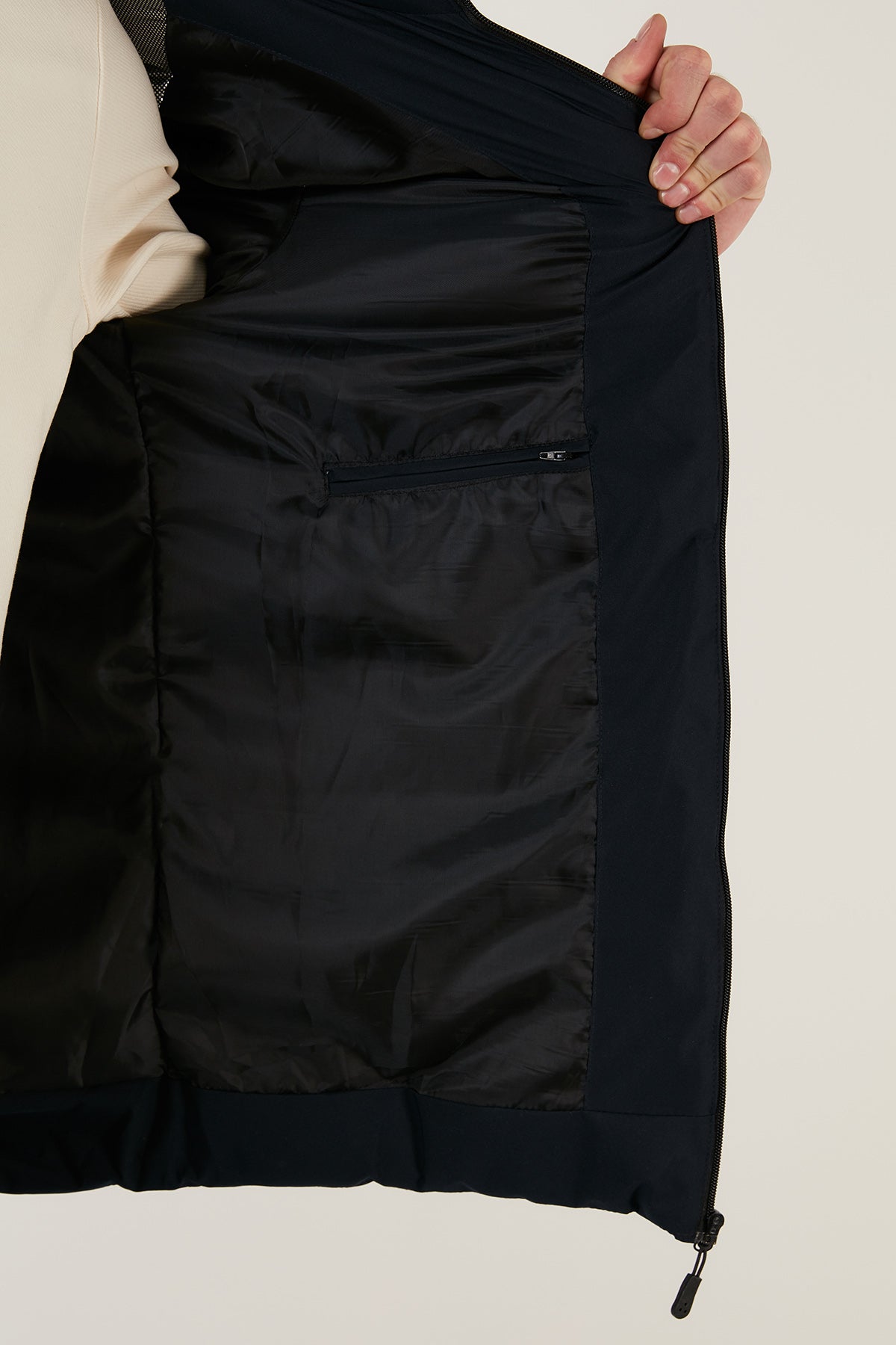 Buratti Slim Fit Kapüşonlu Cepli Erkek Mont 6274818 LACİVERT