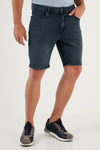 Buratti Pamuklu Normal Bel Slim Fit Erkek Short 4501M11IBIZA MAVİ