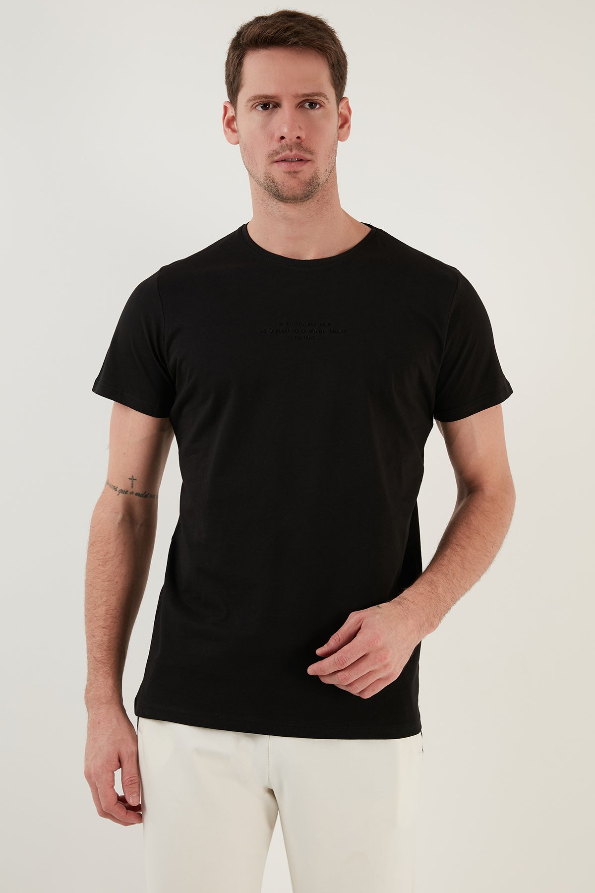 Buratti Erkek T Shirt 541IFIT SİYAH